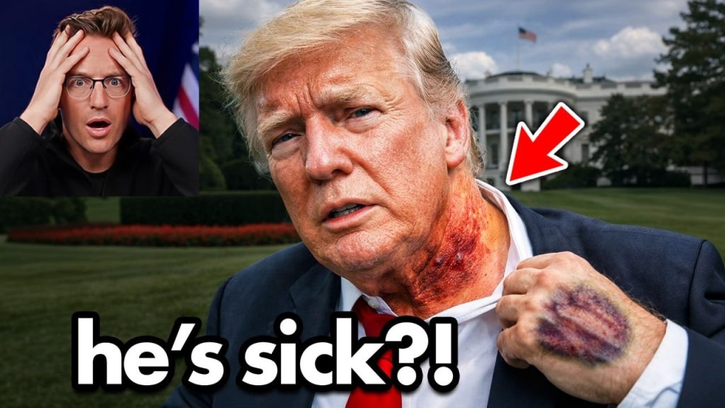 Internet in SHOCK at ‘Bloody’ Trump Neck…
