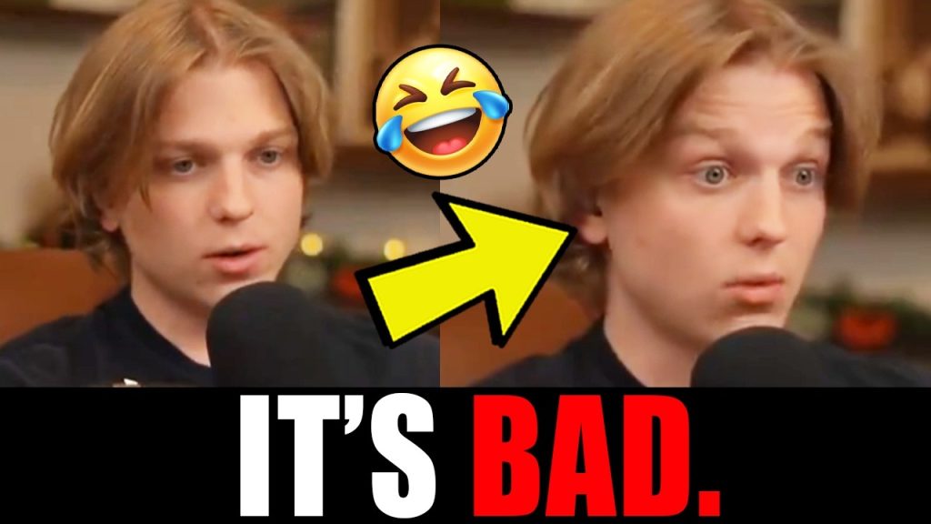 The exact moment he realized what he said! 😂