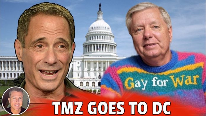 TMZ Sends Paparazzi to DC to Confront Politicians But Here's What They're Really Doing