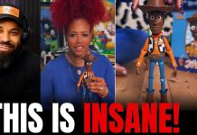 Woman Selling Black Toy Story Woody Dolls Woman Selling Black Toy Story Woody Dolls