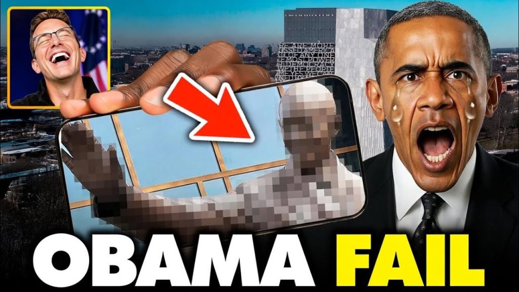 ‘They Made Him WHITE!’ Obama Horrified As New Presidential Statue Unveiled, The Internet is ROARING🤣