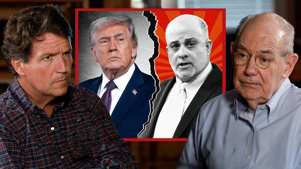Tucker Responds to Mark Levin’s Turn on Trump