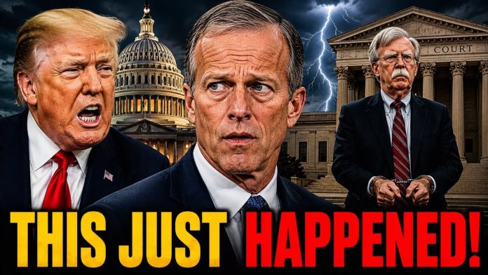 Former Trump Advisor GOING TO JAIL + John Thune Collapses after THIS Vote!