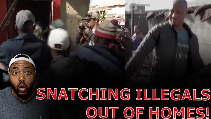 ANGRY Africans GO DOOR TO DOOR Rounding Up Illegal Immigrants From Their Homes For MASS Deportations