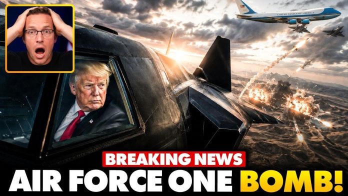 🚨Trump Forced To EVACUATE On Secret Military Jet After Assassination Plot to BLOW-UP Air Force One…