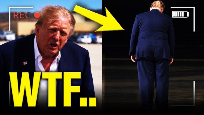 Trump CAN'T KEEP IT UP…